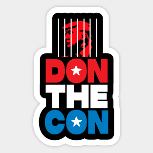 Don The Con Sticker